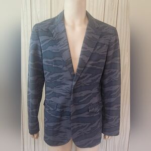 camouflage sport coat M cotton Armani Exchange
